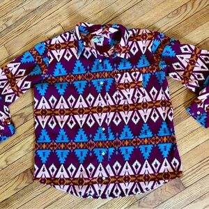 Wrangler Multicolor Patterned Shirt